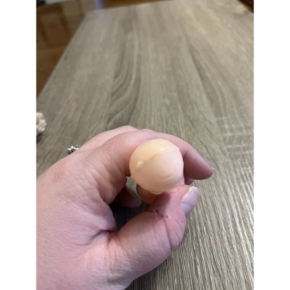 Vintage Plastic Celluloid Baby Doll 3” Tall Standing Toy Painted Eyes Mouth - Picture 2 of 6